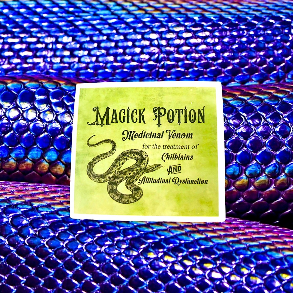 Magick Potion witchy Sorceress Supreme Potion B0ttle Label Sticker